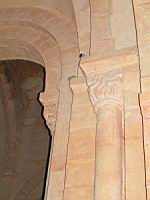 Gourdon, Eglise romane Notre-Dame de l'Assomption, chapiteau (10)